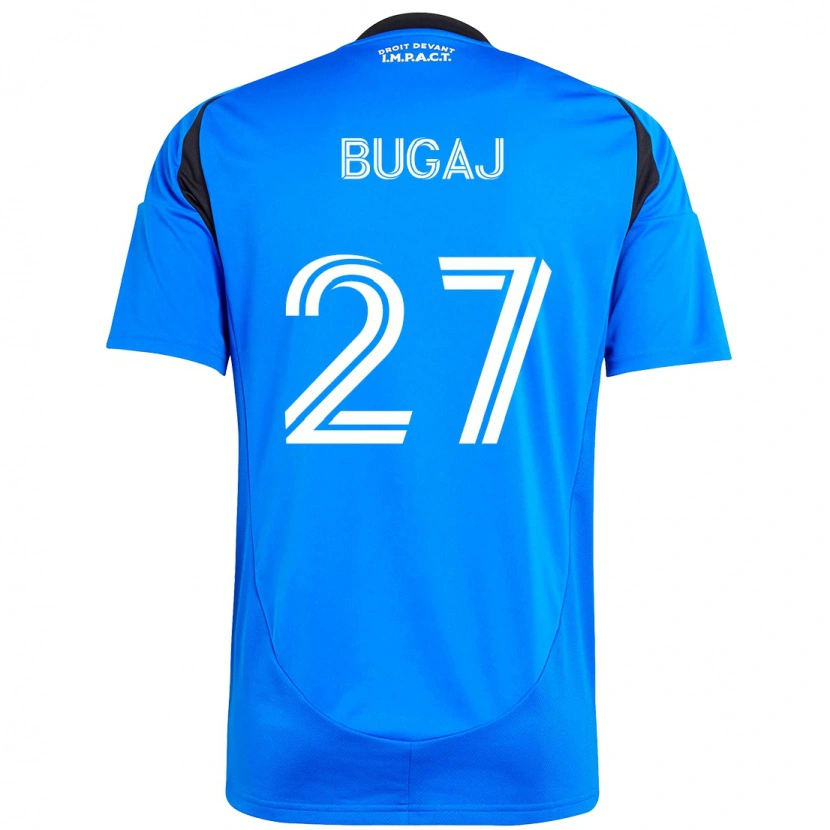 Danxen Män Dawid Bugaj #27 Mörkblå Svart Hemmatröja Matchtröjor 2025/26 Tröjor T-Tröja