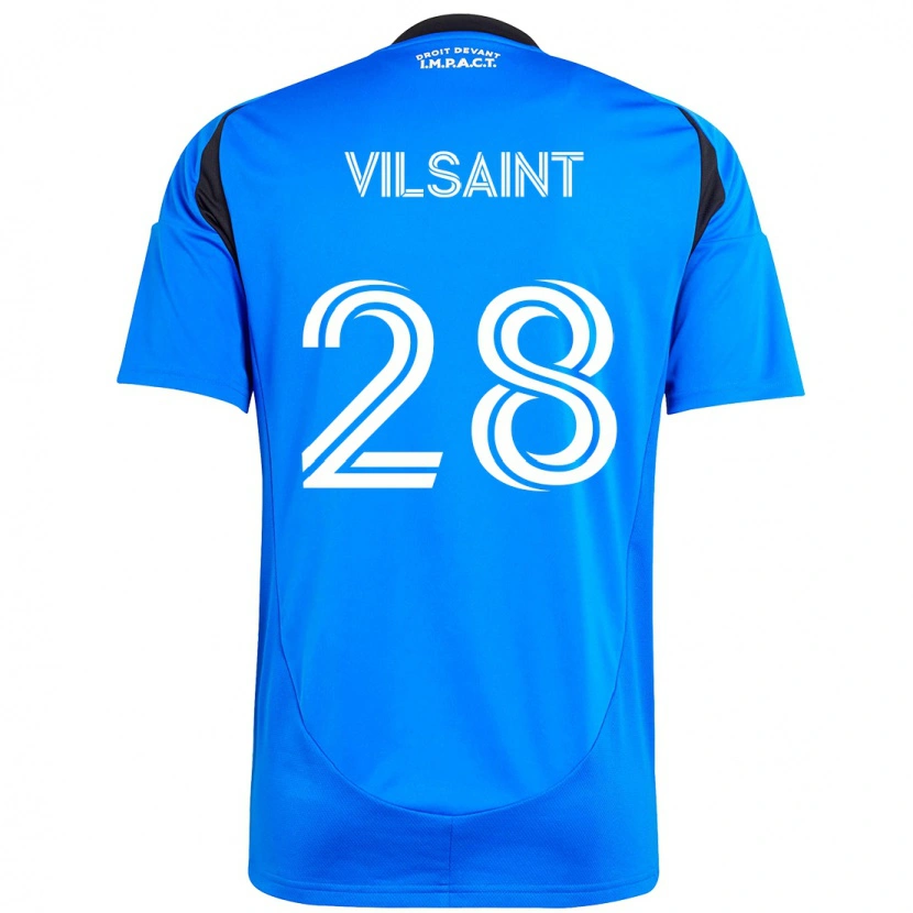 Danxen Män Jules-Anthony Vilsaint #28 Mörkblå Svart Hemmatröja Matchtröjor 2025/26 Tröjor T-Tröja