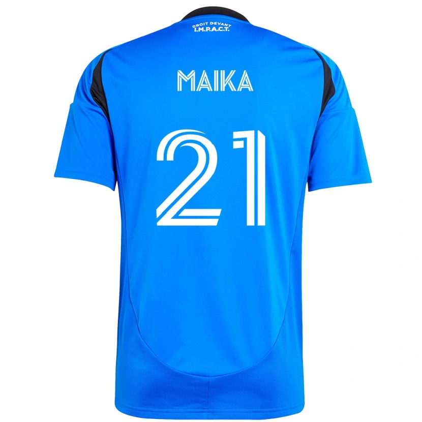 Danxen Män Pouliot Maika #21 Mörkblå Svart Hemmatröja Matchtröjor 2025/26 Tröjor T-Tröja