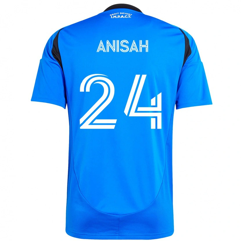 Danxen Män Yusuf Anisah #24 Mörkblå Svart Hemmatröja Matchtröjor 2025/26 Tröjor T-Tröja