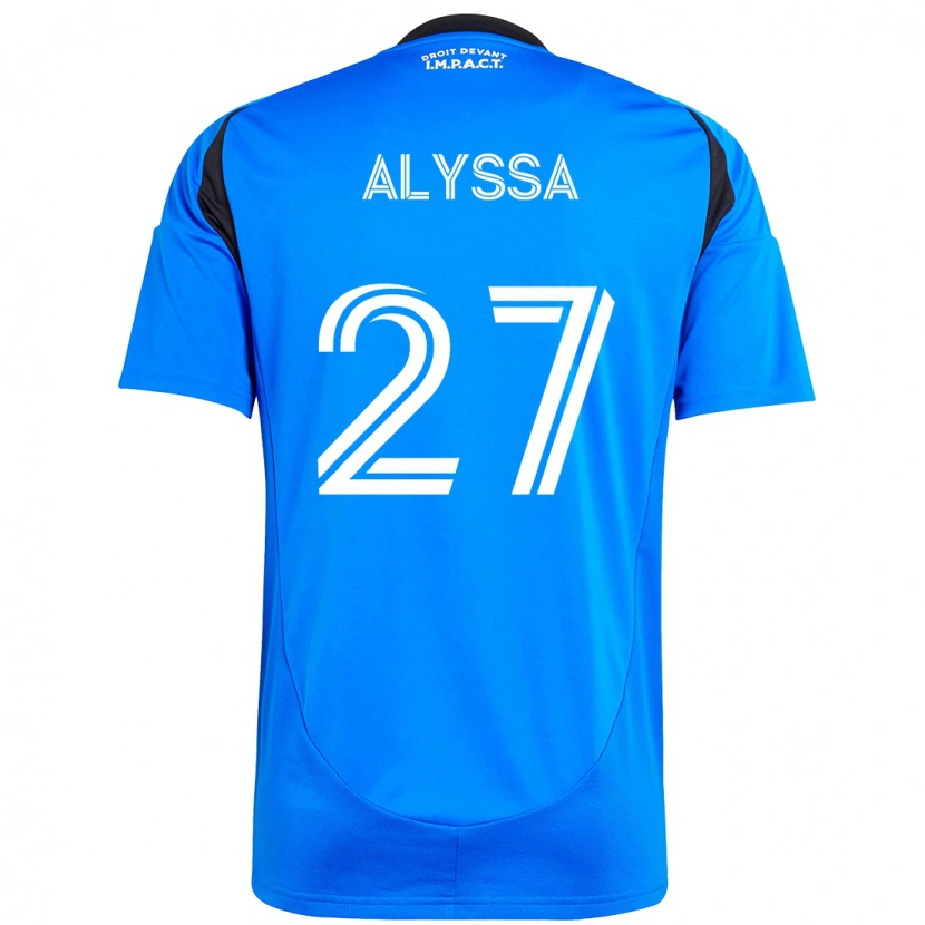 Danxen Män Garreaud Alyssa #27 Mörkblå Svart Hemmatröja Matchtröjor 2025/26 Tröjor T-Tröja