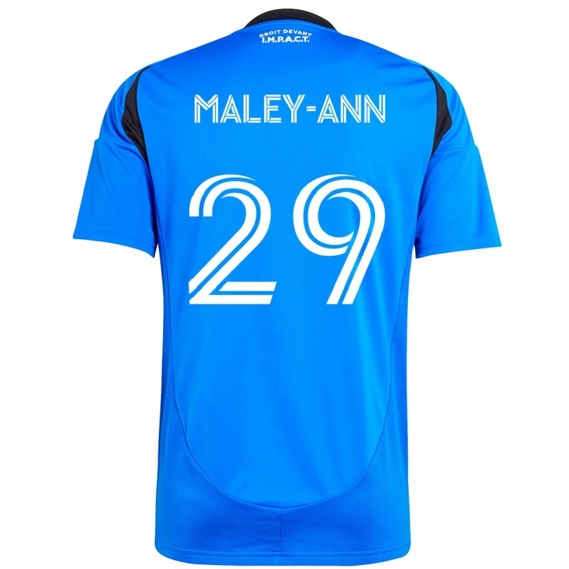 Danxen Män Caron Maley-Ann #29 Mörkblå Svart Hemmatröja Matchtröjor 2025/26 Tröjor T-Tröja