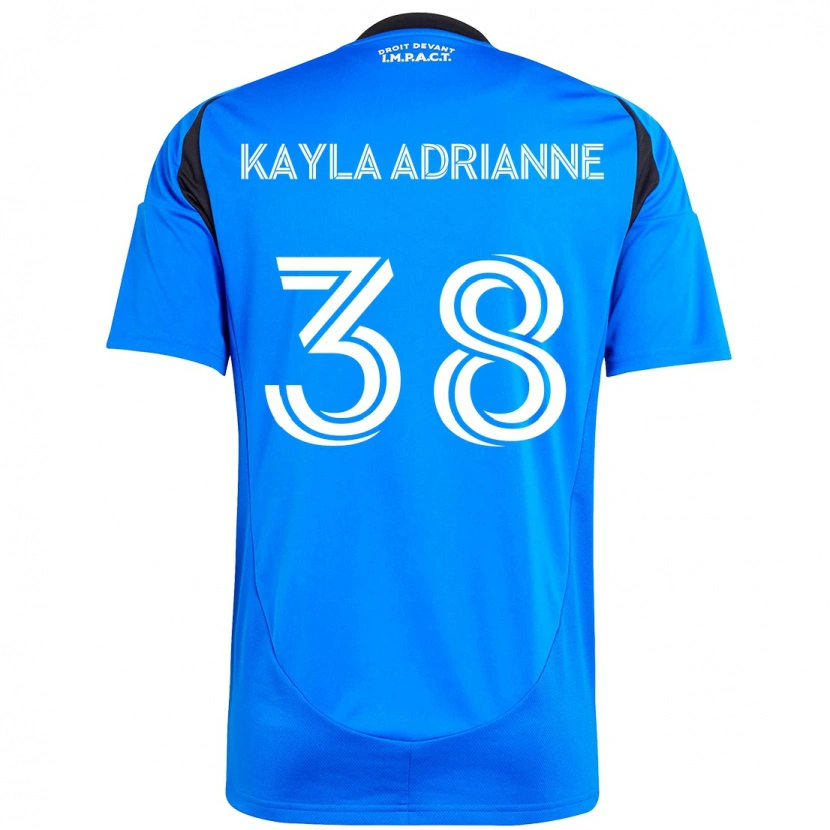 Danxen Män Kamdem Kayla Adrianne #38 Mörkblå Svart Hemmatröja Matchtröjor 2025/26 Tröjor T-Tröja