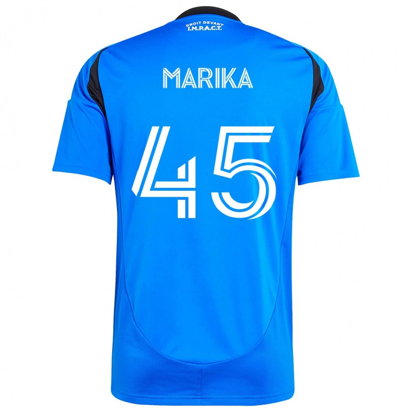 Danxen Män Cregheur Marika #45 Mörkblå Svart Hemmatröja Matchtröjor 2025/26 Tröjor T-Tröja