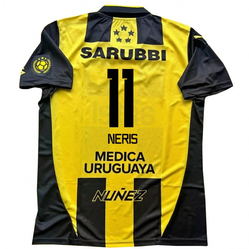 Danxen Män José Neris #11 Gul Svart Hemmatröja Matchtröjor 2025/26 Tröjor T-Tröja