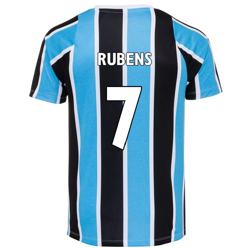 Danxen Män Rubens #7 Blå Svart Vit Hemmatröja Matchtröjor 2025/26 Tröjor T-Tröja