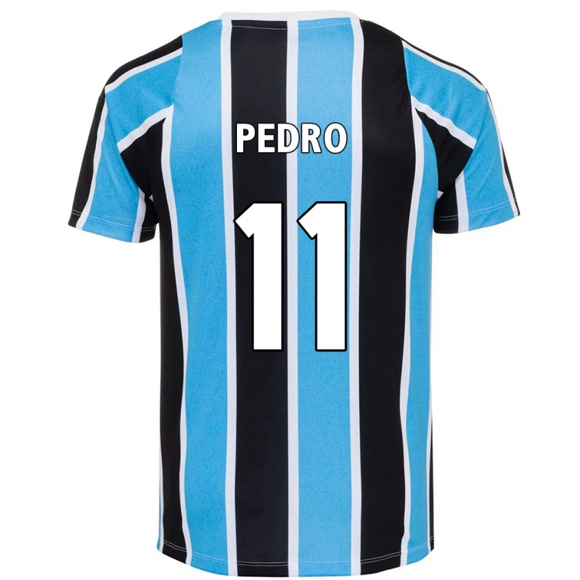 Danxen Män João Pedro #11 Blå Svart Vit Hemmatröja Matchtröjor 2025/26 Tröjor T-Tröja