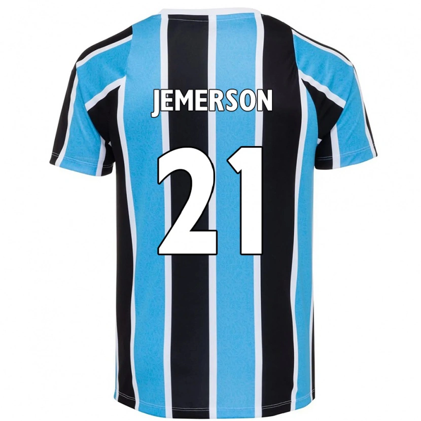 Danxen Män Jemerson #21 Blå Svart Vit Hemmatröja Matchtröjor 2025/26 Tröjor T-Tröja