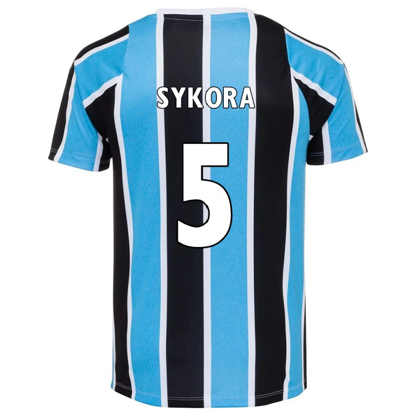 Danxen Män Stacy Denise Sykora #5 Blå Svart Vit Hemmatröja Matchtröjor 2025/26 Tröjor T-Tröja