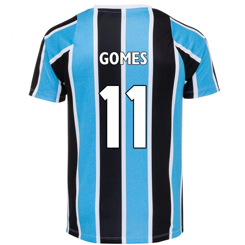 Danxen Män Joyce Gomes Da Silva #11 Blå Svart Vit Hemmatröja Matchtröjor 2025/26 Tröjor T-Tröja