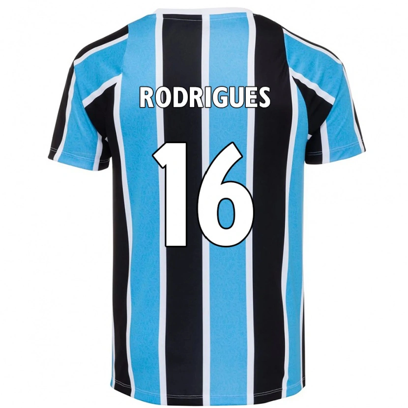 Danxen Män Fernanda Garay Rodrigues #16 Blå Svart Vit Hemmatröja Matchtröjor 2025/26 Tröjor T-Tröja
