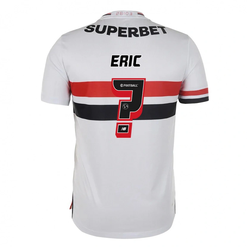 Danxen Män Eric #0 Röd Svart Vit Hemmatröja Matchtröjor 2025/26 Tröjor T-Tröja