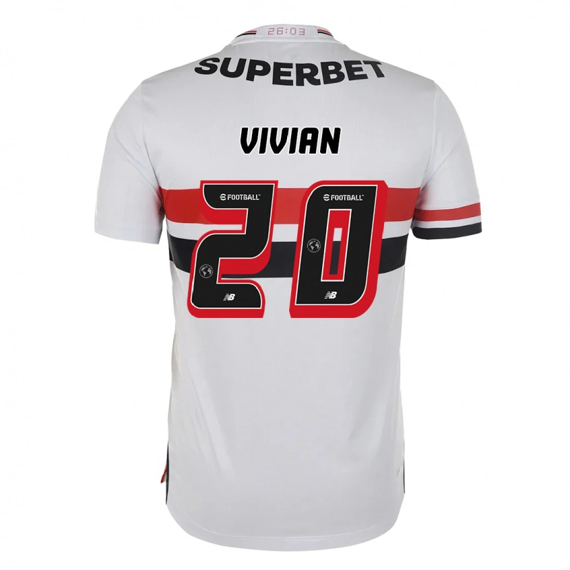 Danxen Män Vivian #20 Röd Svart Vit Hemmatröja Matchtröjor 2025/26 Tröjor T-Tröja