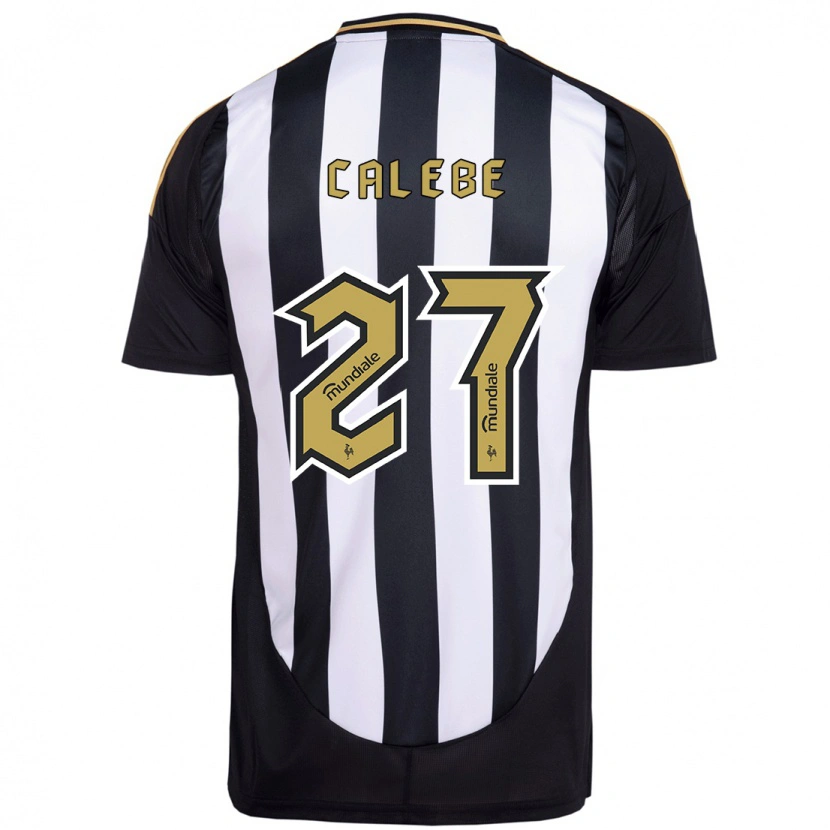 Danxen Män Calebe #27 Vit Svart Hemmatröja Matchtröjor 2025/26 Tröjor T-Tröja