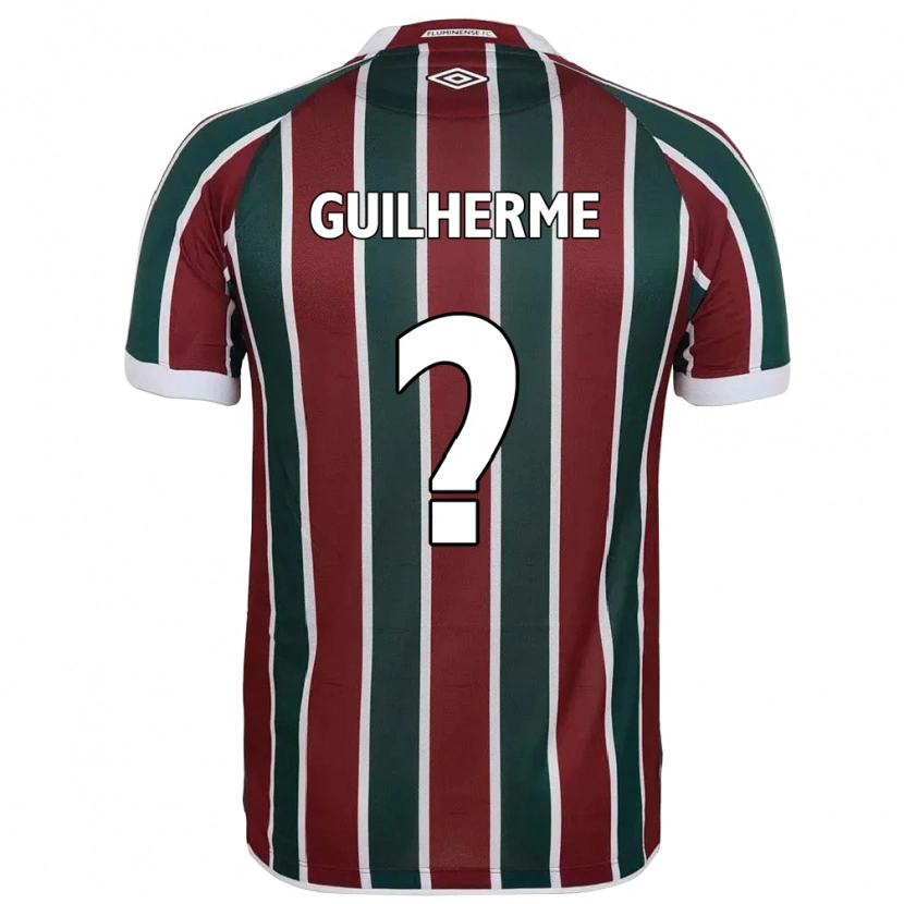 Danxen Män Luiz Guilherme #0 Grön Vinröd Vit Hemmatröja Matchtröjor 2025/26 Tröjor T-Tröja