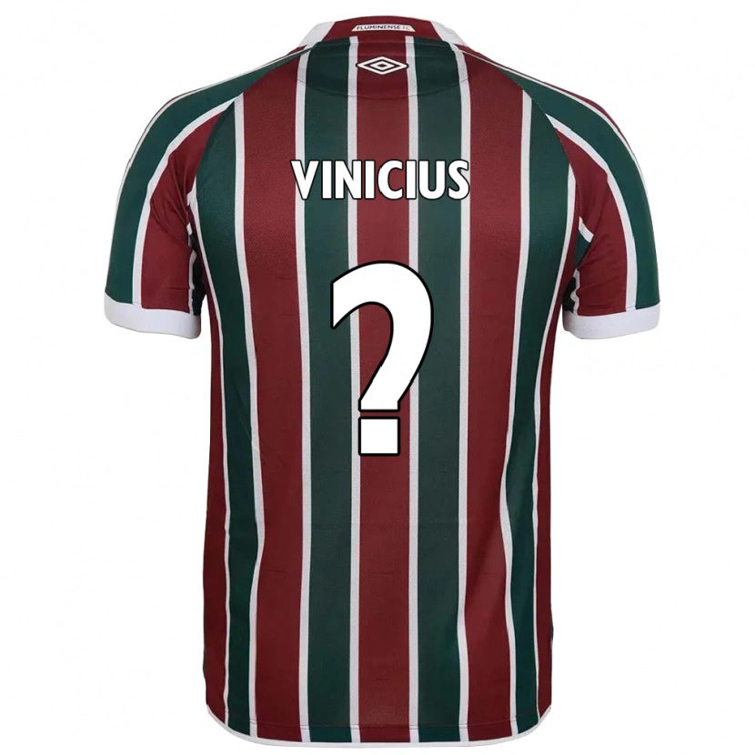 Danxen Män Vinicius #0 Grön Vinröd Vit Hemmatröja Matchtröjor 2025/26 Tröjor T-Tröja