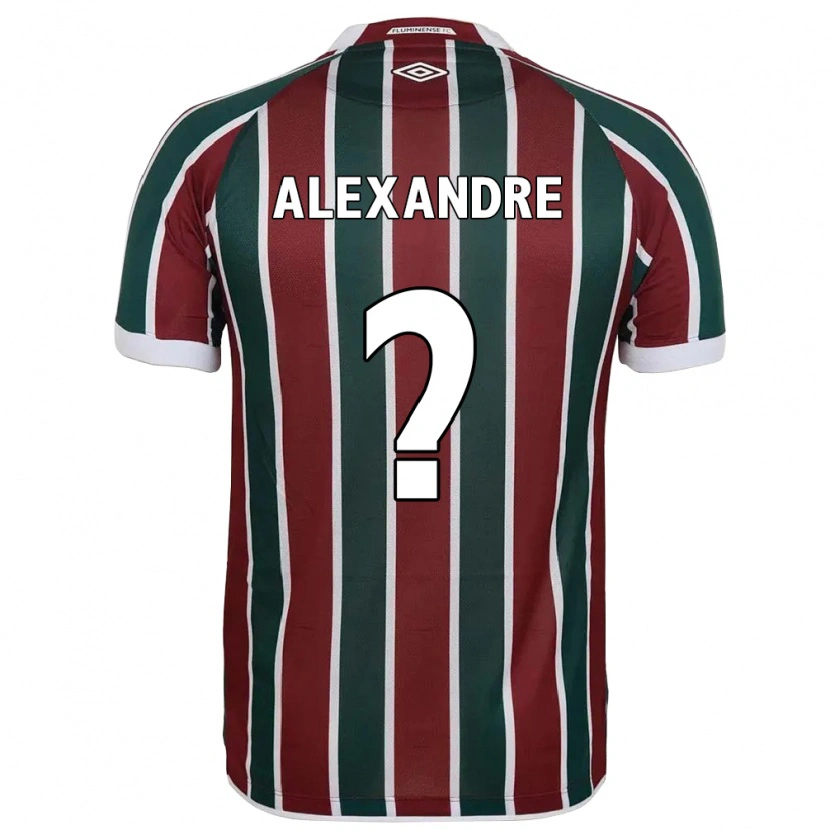 Danxen Män Alexandre #0 Grön Vinröd Vit Hemmatröja Matchtröjor 2025/26 Tröjor T-Tröja