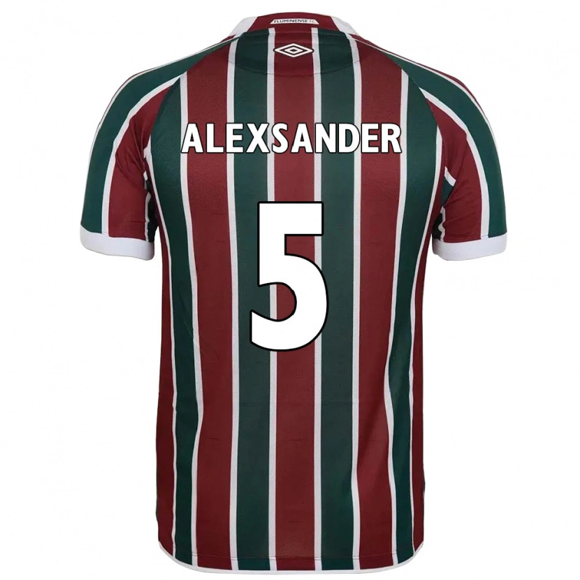 Danxen Män Alexsander #5 Grön Vinröd Vit Hemmatröja Matchtröjor 2025/26 Tröjor T-Tröja