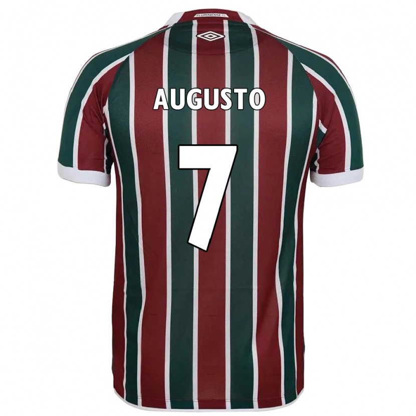 Danxen Män Renato Augusto #7 Grön Vinröd Vit Hemmatröja Matchtröjor 2025/26 Tröjor T-Tröja