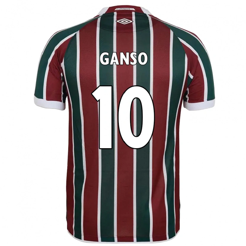 Danxen Män Ganso #10 Grön Vinröd Vit Hemmatröja Matchtröjor 2025/26 Tröjor T-Tröja