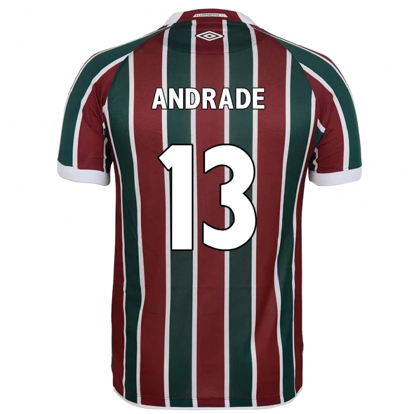 Danxen Män Felipe Andrade #13 Grön Vinröd Vit Hemmatröja Matchtröjor 2025/26 Tröjor T-Tröja
