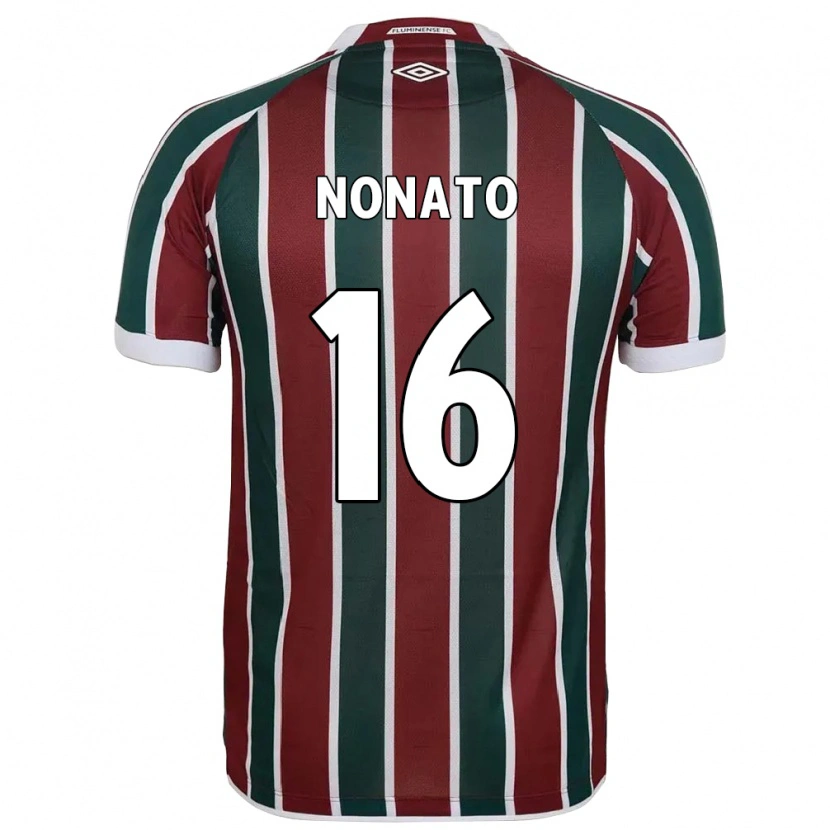 Danxen Män Nonato #16 Grön Vinröd Vit Hemmatröja Matchtröjor 2025/26 Tröjor T-Tröja