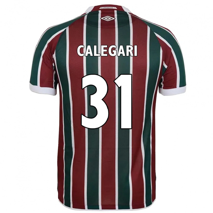 Danxen Män Calegari #31 Grön Vinröd Vit Hemmatröja Matchtröjor 2025/26 Tröjor T-Tröja