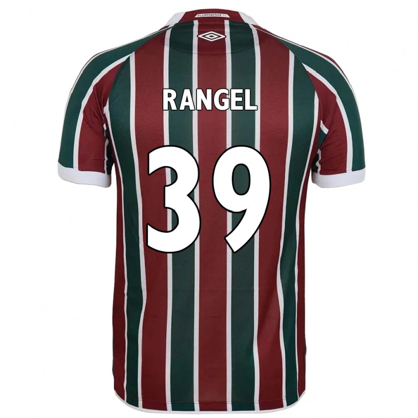 Danxen Män Pedro Rangel #39 Grön Vinröd Vit Hemmatröja Matchtröjor 2025/26 Tröjor T-Tröja