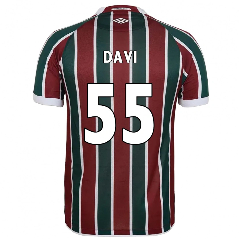 Danxen Män Wallace Davi #55 Grön Vinröd Vit Hemmatröja Matchtröjor 2025/26 Tröjor T-Tröja