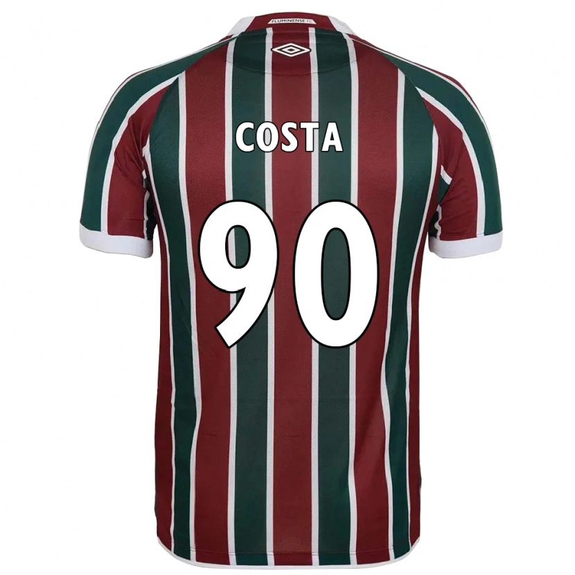 Danxen Män Douglas Costa #90 Vit Grön Vinröd Hemmatröja Matchtröjor 2025/26 Tröjor T-Tröja
