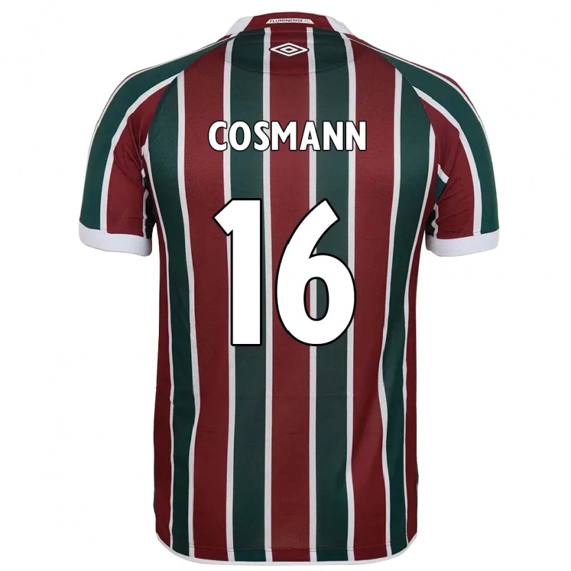 Danxen Män Yasmin Cosmann #16 Grön Vinröd Vit Hemmatröja Matchtröjor 2025/26 Tröjor T-Tröja
