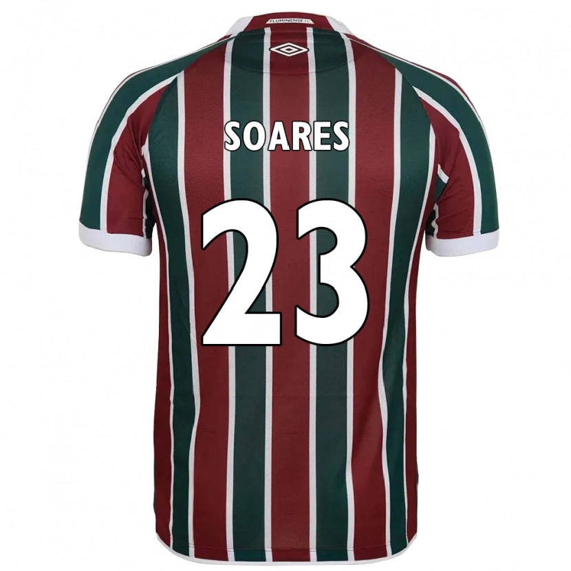 Danxen Män Dani Soares #23 Grön Vinröd Vit Hemmatröja Matchtröjor 2025/26 Tröjor T-Tröja