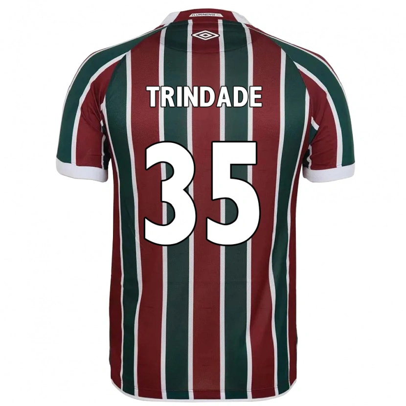 Danxen Män Andre Trindade #35 Grön Vinröd Vit Hemmatröja Matchtröjor 2025/26 Tröjor T-Tröja