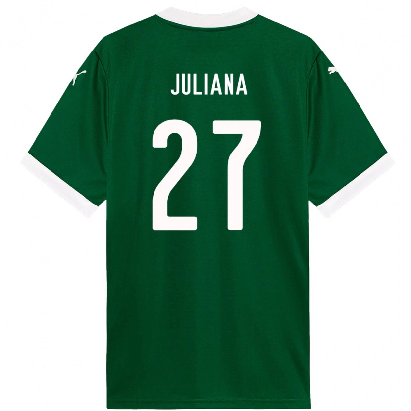 Danxen Män Juliana #27 Grön Vit Hemmatröja Matchtröjor 2025/26 Tröjor T-Tröja
