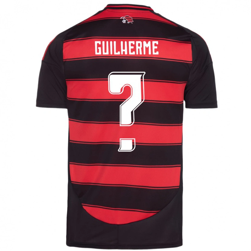 Danxen Män Guilherme Gomes #0 Röd Svart Hemmatröja Matchtröjor 2025/26 Tröjor T-Tröja
