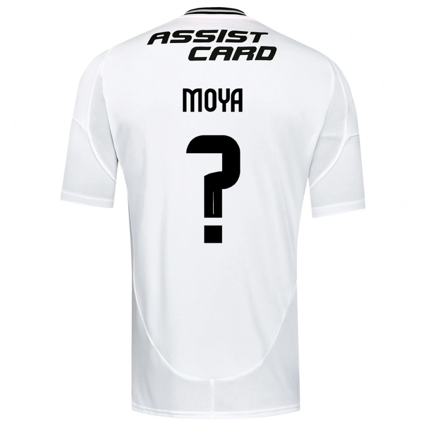 Danxen Män Matías Moya #0 Svart Vit Gul Hemmatröja Matchtröjor 2025/26 Tröjor T-Tröja