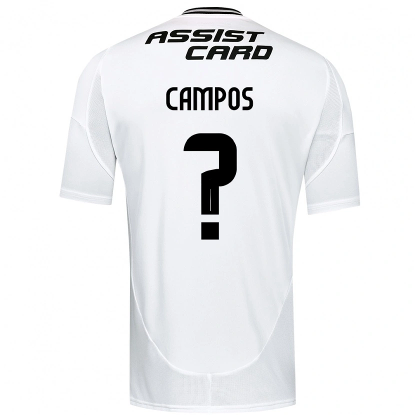 Danxen Män Víctor Campos #0 Svart Vit Gul Hemmatröja Matchtröjor 2025/26 Tröjor T-Tröja