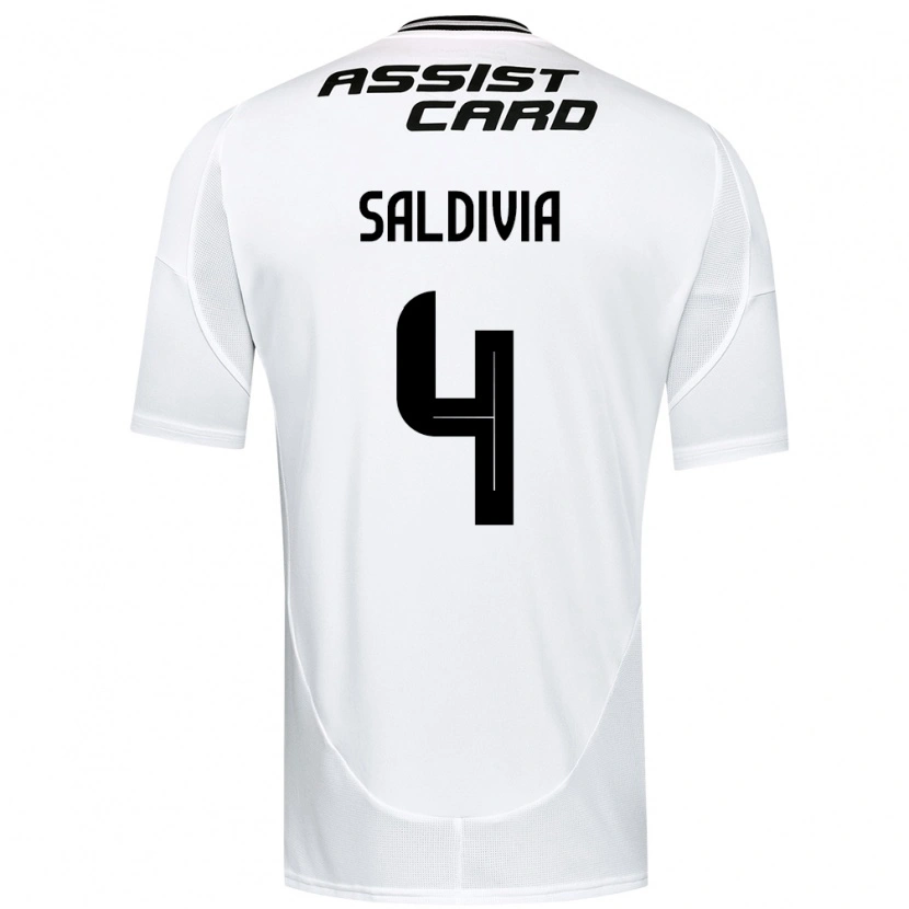 Danxen Män Alan Saldivia #4 Svart Vit Gul Hemmatröja Matchtröjor 2025/26 Tröjor T-Tröja