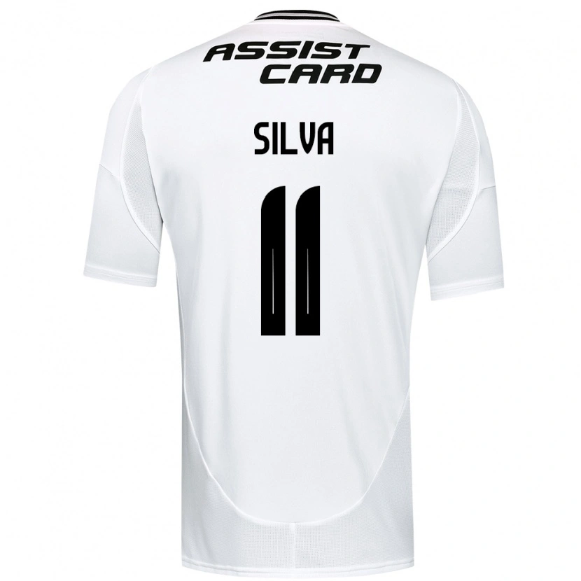 Danxen Män Martín Silva #11 Svart Vit Gul Hemmatröja Matchtröjor 2025/26 Tröjor T-Tröja