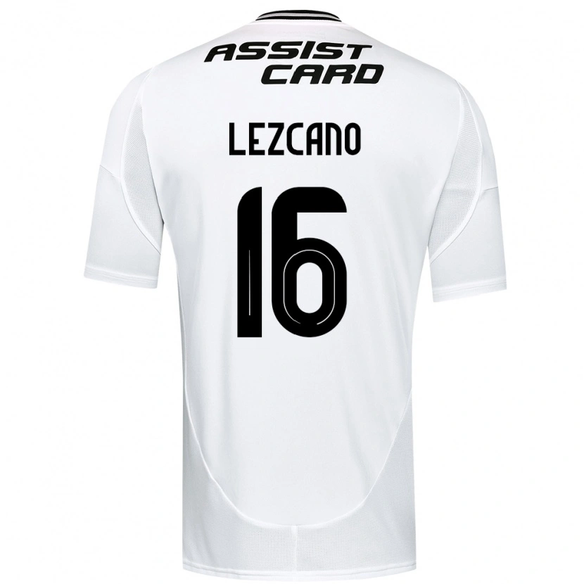 Danxen Män Darío Lezcano #16 Svart Vit Gul Hemmatröja Matchtröjor 2025/26 Tröjor T-Tröja