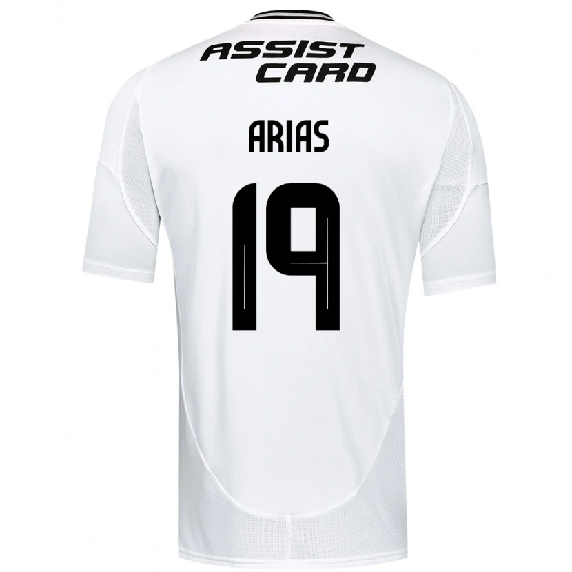 Danxen Män Bastián Arias #19 Svart Vit Gul Hemmatröja Matchtröjor 2025/26 Tröjor T-Tröja