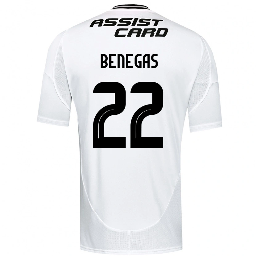 Danxen Män Leandro Benegas #22 Svart Vit Gul Hemmatröja Matchtröjor 2025/26 Tröjor T-Tröja