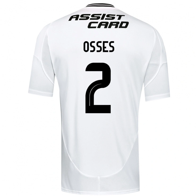 Danxen Män Martina Osses #2 Svart Vit Gul Hemmatröja Matchtröjor 2025/26 Tröjor T-Tröja