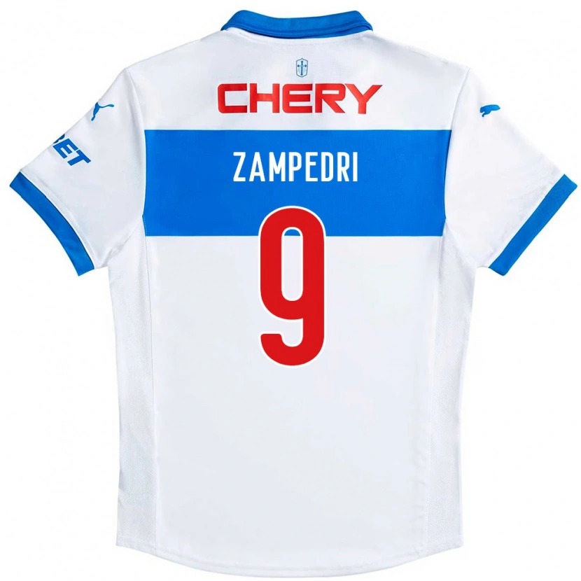 Danxen Män Fernando Zampedri #9 Svart Blå Hemmatröja Matchtröjor 2025/26 Tröjor T-Tröja