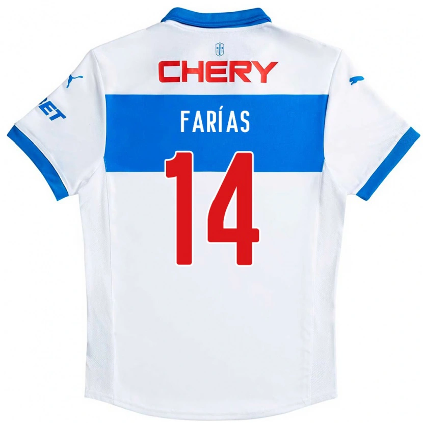 Danxen Män Agustín Farías #14 Svart Blå Hemmatröja Matchtröjor 2025/26 Tröjor T-Tröja