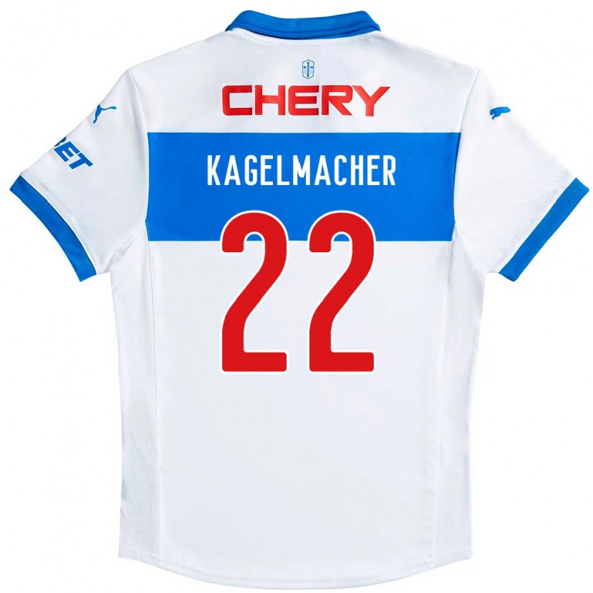 Danxen Män Gary Kagelmacher #22 Svart Blå Hemmatröja Matchtröjor 2025/26 Tröjor T-Tröja