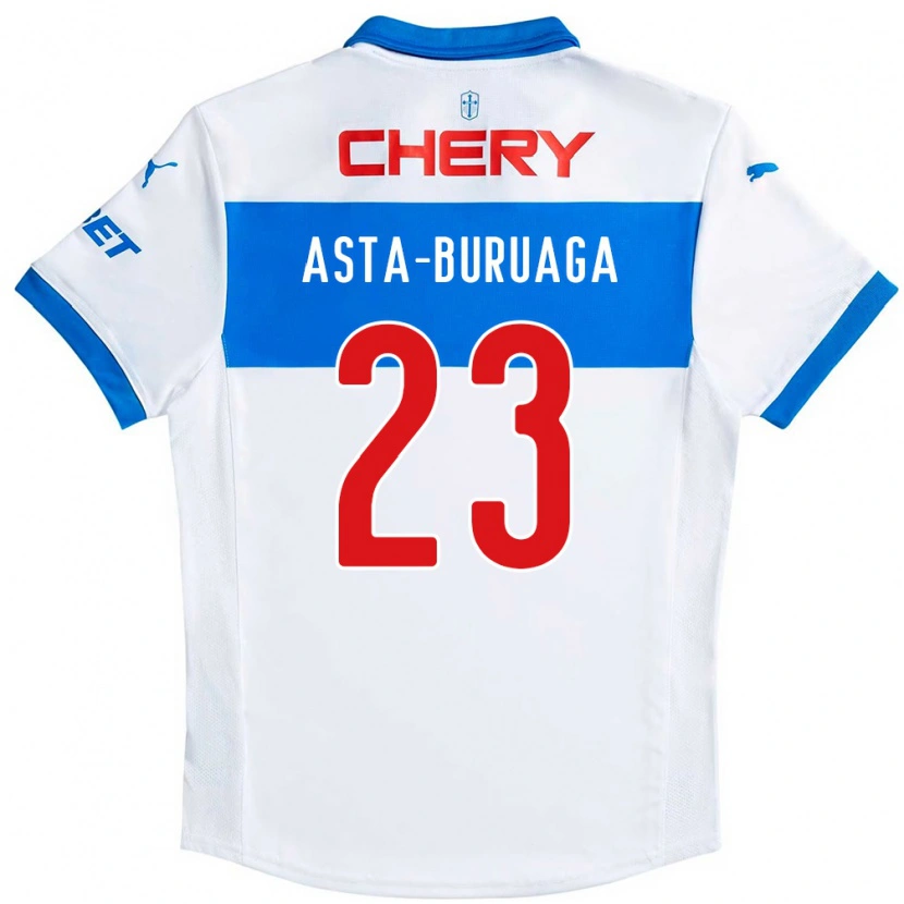 Danxen Män Tomás Asta-Buruaga #23 Svart Blå Hemmatröja Matchtröjor 2025/26 Tröjor T-Tröja