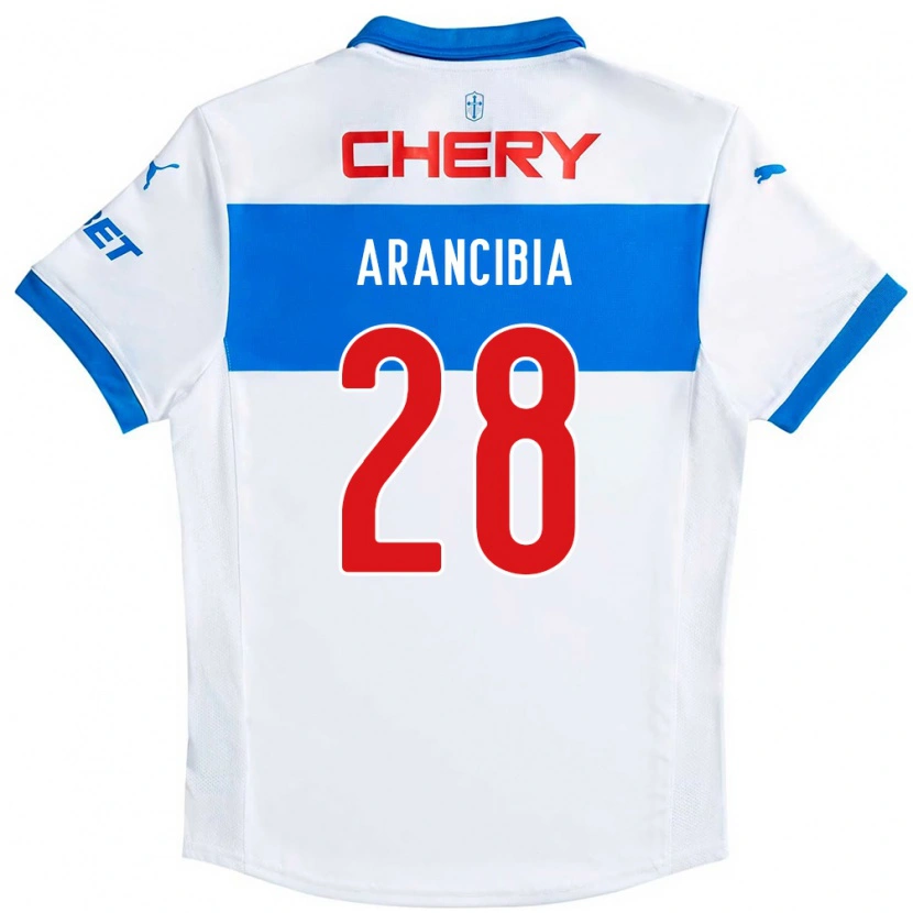 Danxen Män Francisco Arancibia #28 Svart Blå Hemmatröja Matchtröjor 2025/26 Tröjor T-Tröja