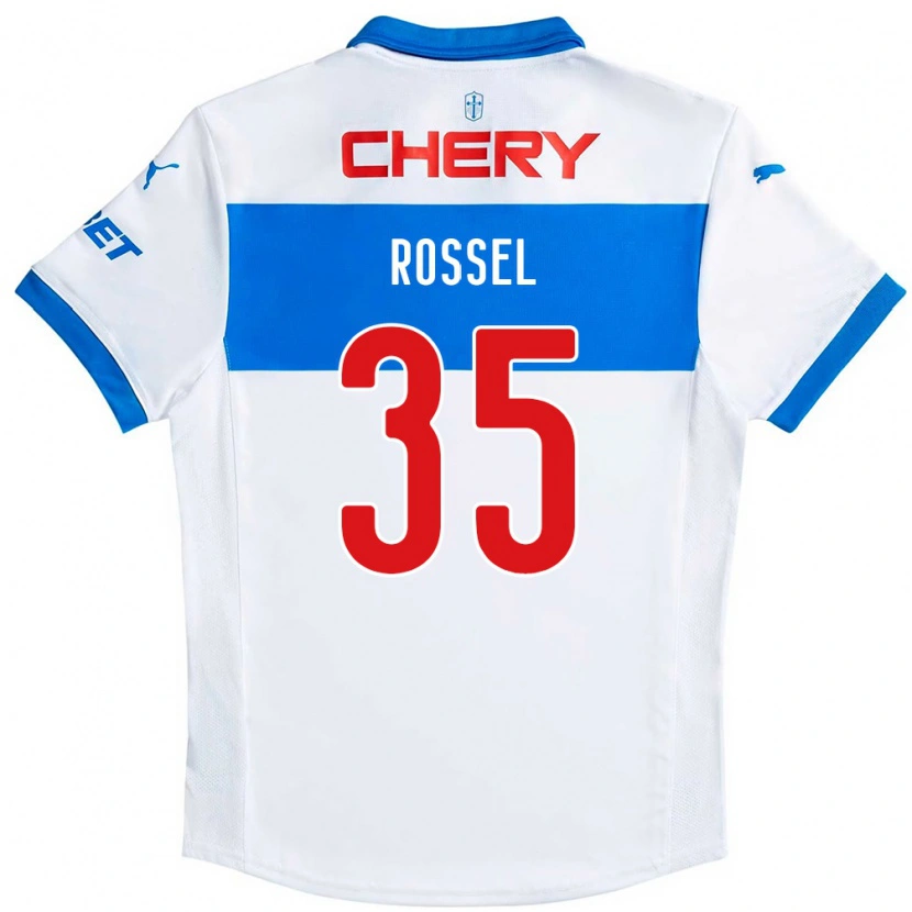 Danxen Män Juan Francisco Rossel #35 Svart Blå Hemmatröja Matchtröjor 2025/26 Tröjor T-Tröja
