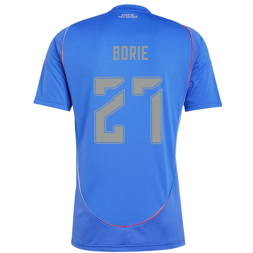 Danxen Män Emilie Borie #27 Himmelsblå Hemmatröja Matchtröjor 2025/26 Tröjor T-Tröja